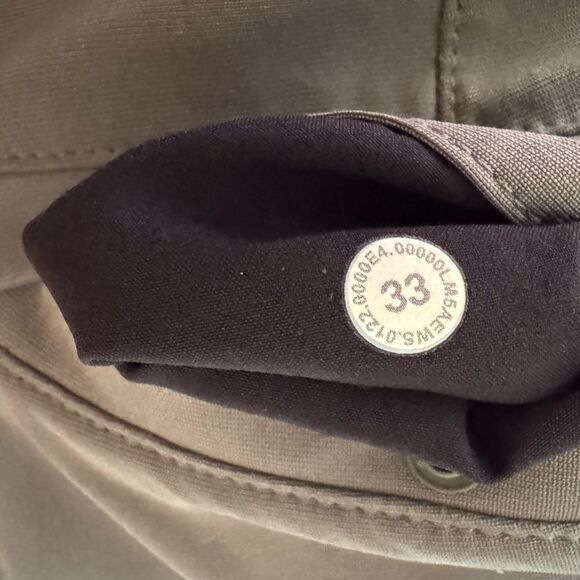 Lululemon Commission Classic-Fit Warpstreme Pant Size 33X28 - Picture 6 of 6